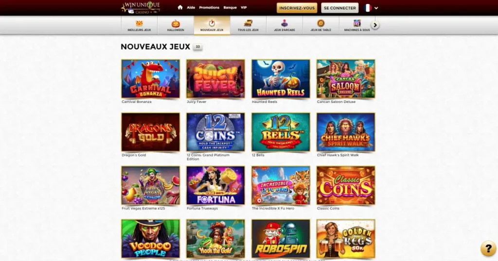 unique slots